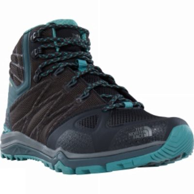 The North Face Womens Ultra Fastpack II Mid GTX Boot TNF Black / Deep Sea The North Face Womens Ultra Fastpack II Mid GTX Boot TNF Black / Deep Sea
